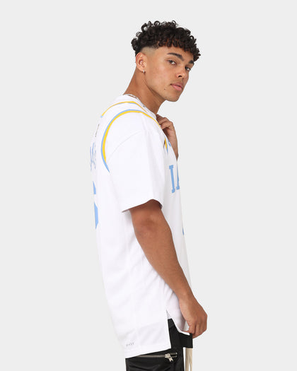 Nike LeBron James Los Angeles Lakers #6 Dri-FIT NBA Swingman Jersey White