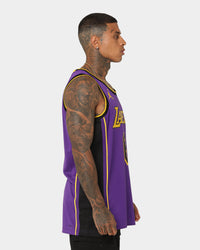 Jordan LeBron James Los Angeles Lakers #6 Statement Edition Jordan Dri-FIT NBA Swingman Jersey Field Purple
