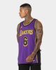 Jordan LeBron James Los Angeles Lakers #6 Statement Edition Jordan Dri-FIT NBA Swingman Jersey Field Purple