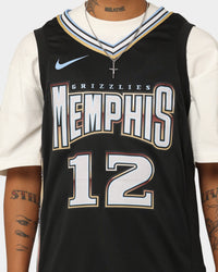 Nike Ja Morant Memphis Grizzlies #12 City Edition Nike Dri-FIT NBA Swingman Jersey Black