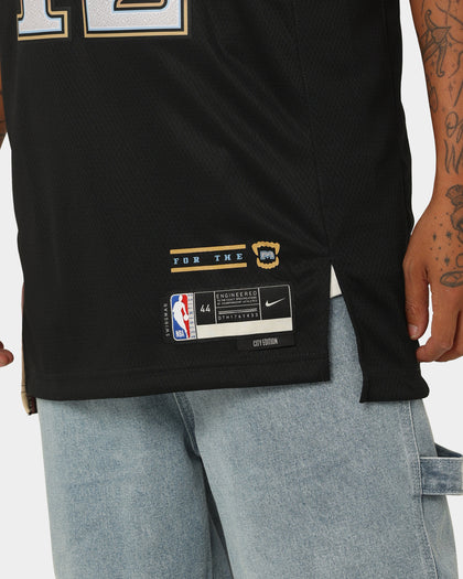 Nike Ja Morant Memphis Grizzlies #12 City Edition Nike Dri-FIT NBA Swingman Jersey Black