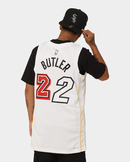 Nike Jimmy Butler Miami Heat #2 City Edition Nike Dri-FIT NBA Swingman Jersey White