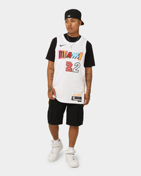 Nike Jimmy Butler Miami Heat #2 City Edition Nike Dri-FIT NBA Swingman Jersey White