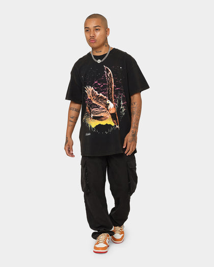 American Thrift Alaska Vintage T-Shirt Washed Black