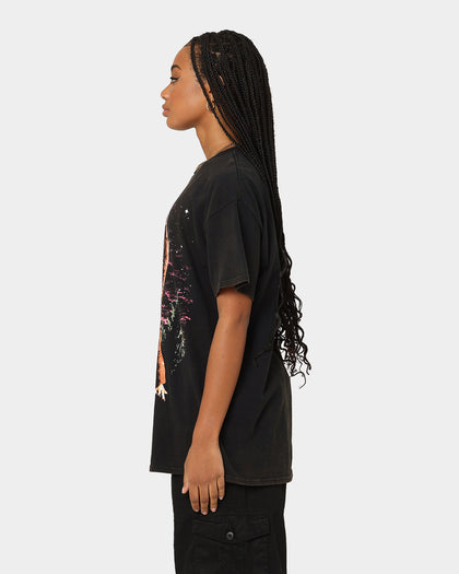 American Thrift Alaska Vintage T-Shirt Washed Black