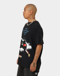 American Thrift X Back To The Future Back To The Future 1 Vintage T-Shirt Washed Black
