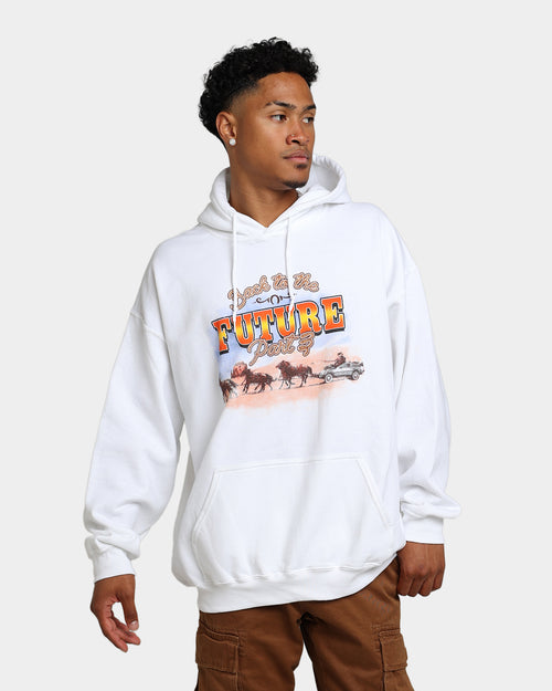 American Thrift X Back To The Future Back To The Future 3 Hoodie White
