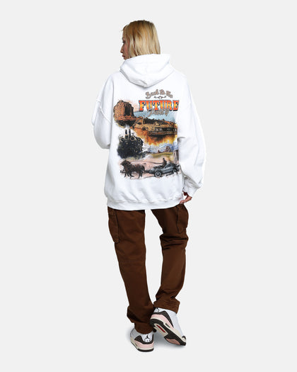American Thrift X Back To The Future Back To The Future 3 Hoodie White