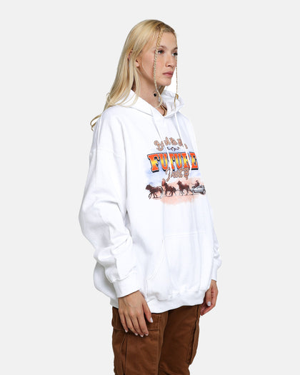 American Thrift X Back To The Future Back To The Future 3 Hoodie White