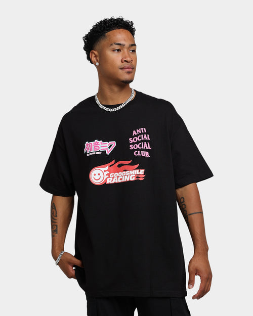 Anti Social Social Club Good Smile Racing T-Shirt Black
