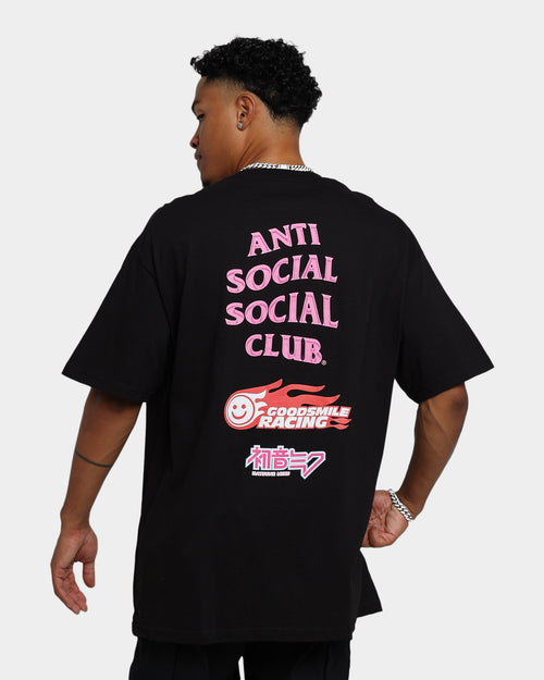 Anti Social Social Club Good Smile Racing T-Shirt Black