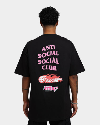 Anti Social Social Club Good Smile Racing T-Shirt Black