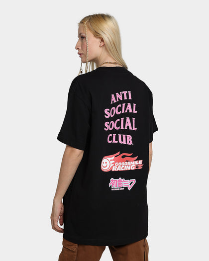 Anti Social Social Club Good Smile Racing T-Shirt Black