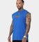 Saint Morta Graveyard Oversized Muscle T-Shirt Royal/Gold