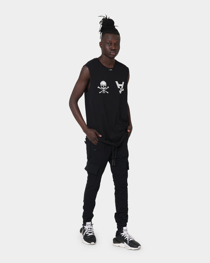 The Anti Order Skull Club Singlet Black/White