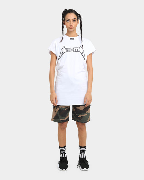 The Anti Order Heavy Metal Bat T-Shirt White/Black