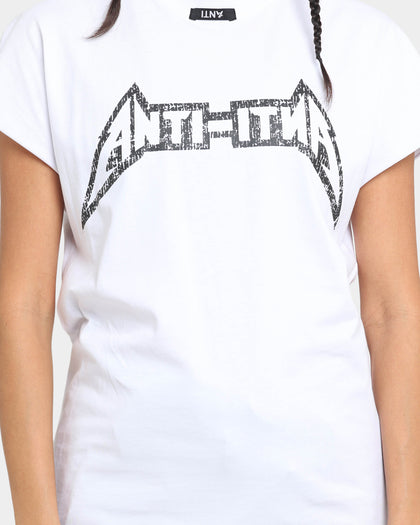 The Anti Order Heavy Metal Bat T-Shirt White/Black