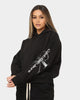 Calvin Klein Women's Gradient Monologo Hoodie Ck Black