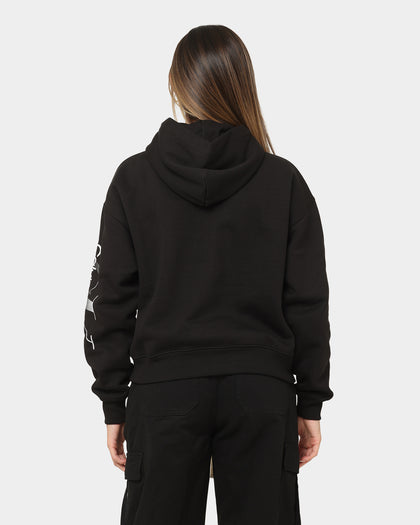 Calvin Klein Women's Gradient Monologo Hoodie Ck Black