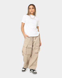 Calvin Klein Women's Shrunken Institutional T-Shirt Bright White
