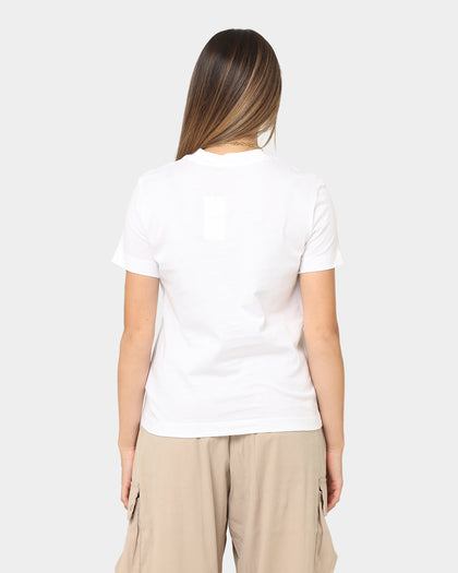 Calvin Klein Women's Shrunken Institutional T-Shirt Bright White