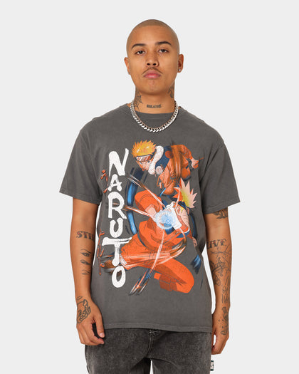 Goat Crew Goat Crew X Naruto Naruto CLR Vintage T-Shirt Charcoal
