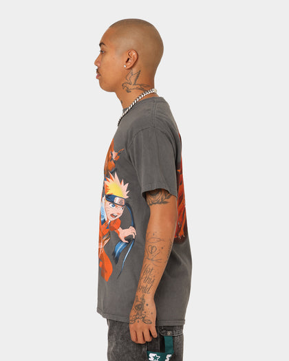 Goat Crew Goat Crew X Naruto Naruto CLR Vintage T-Shirt Charcoal