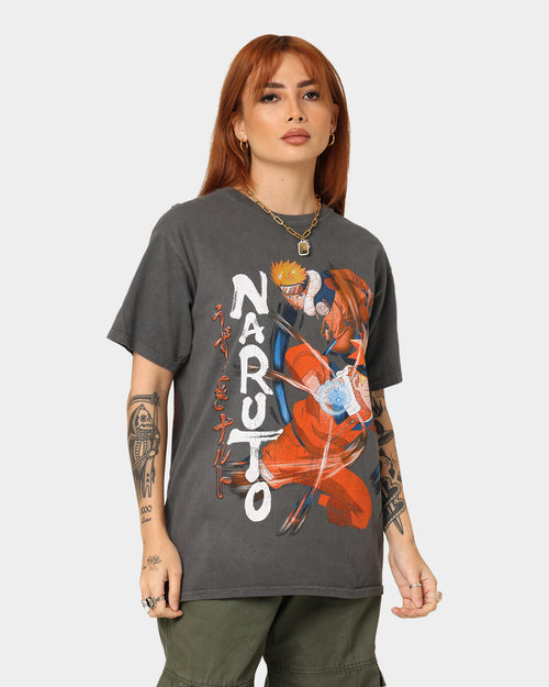 Goat Crew Goat Crew X Naruto Naruto CLR Vintage T-Shirt Charcoal