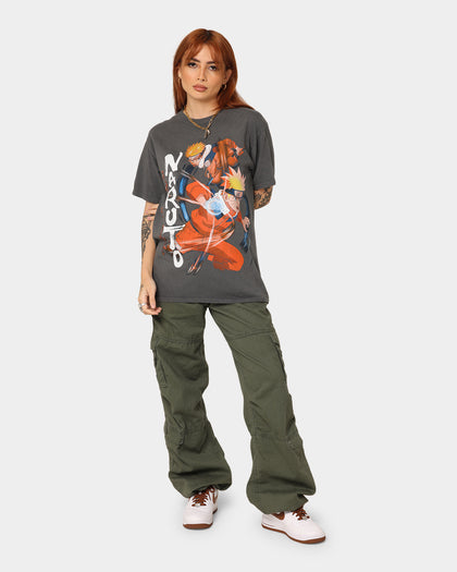 Goat Crew Goat Crew X Naruto Naruto CLR Vintage T-Shirt Charcoal