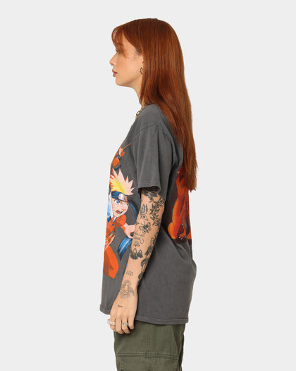 Goat Crew Goat Crew X Naruto Naruto CLR Vintage T-Shirt Charcoal