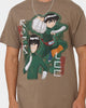 Goat Crew X Naruto Rock Lee CLR T-Shirt Brown