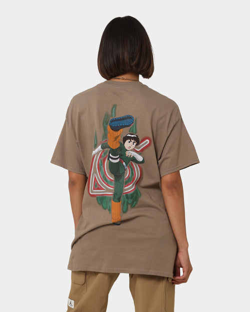 Goat Crew X Naruto Rock Lee CLR T-Shirt Brown