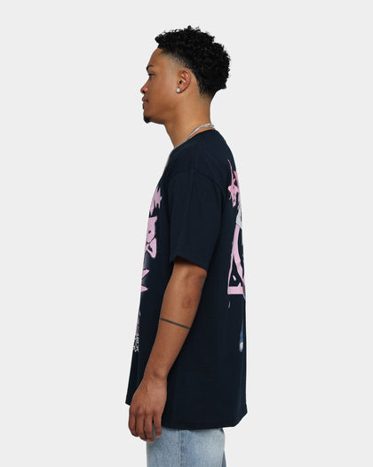 Goat Crew X Naruto Sakura CLR T-Shirt Navy