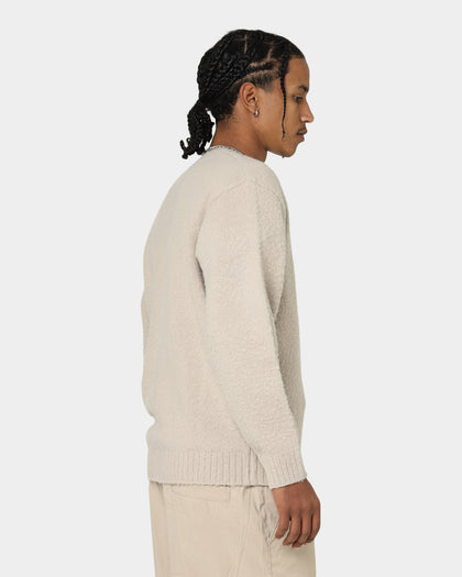 Supreme Woven Brushed Sweater Brown