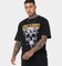 Gun N Roses Skull Split Vintage T-Shirt Washed Black