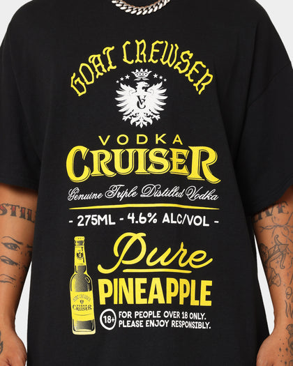 Goat Crew Goat Crew X Vodka Cruiser Pure Pineapple Cruiser T-Shirt Black
