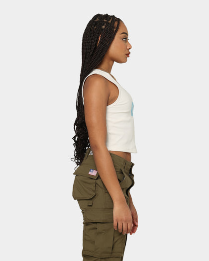 National Collegiate Athletic Association Women's University of North Carolina Tar Heels Classic Rib Tank White Sand