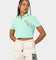 National Collegiate Athletic Association Michigan State University Spartans Women's W Letter Patch Crop Polo Lichen