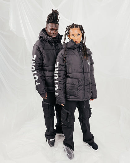 The Anti Order Hyphen ATD Puffer Jacket V2 Black/Silver