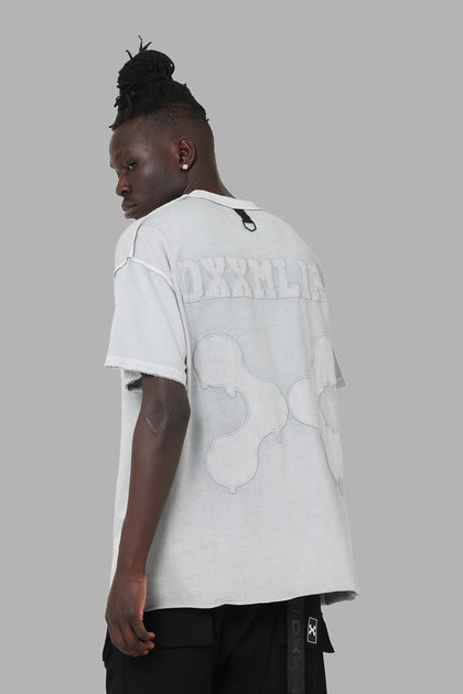 DXXMLife L-5 Txnal Oversized T-Shirt Grey/Grey