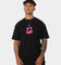 X-Large 91 T-Shirt Black/Pink