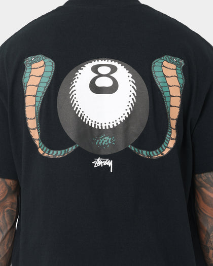 Stussy 8 Snakes T-Shirt Solid Black
