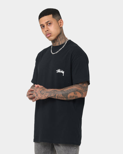 Stussy 8 Snakes T-Shirt Solid Black