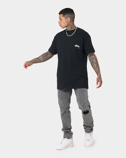 Stussy 8 Snakes T-Shirt Solid Black