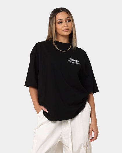 404 Premium Athletics Raw T-Shirt Black