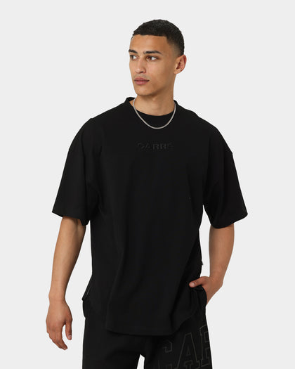 Carré Grid Iron Oversized T-Shirt Black