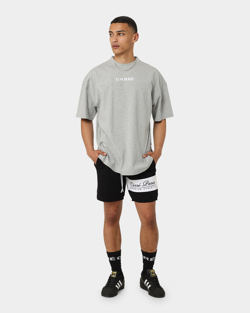 Carré Grid Iron Oversized T-Shirt Grey Marle