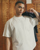 Carré Grid Iron Oversized T-Shirt White