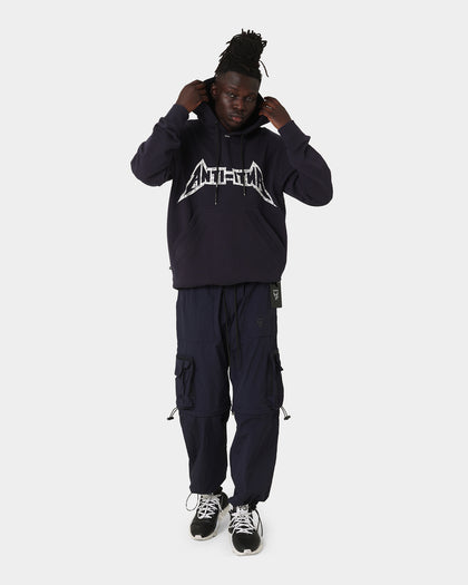 The Anti Order Heavy Metal Hoodie Dark Navy
