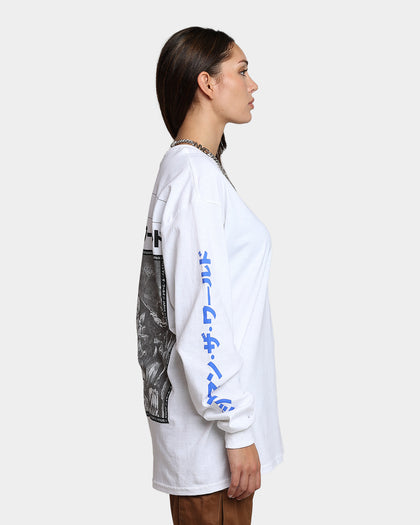 Goat Crew x Batman Batman The World Japan Long Sleeve T-Shirt White